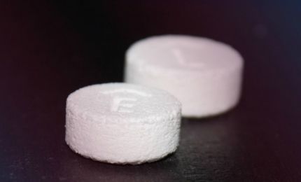 Spritam is the first 3D printed drug developed using ZipDose technology.
