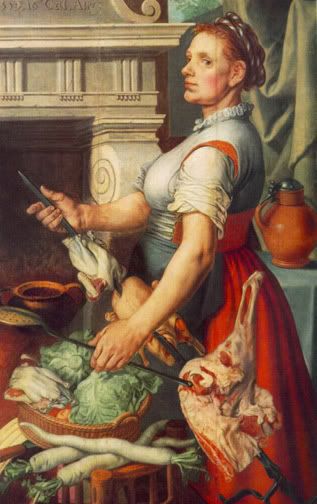 Pieter Aertsen, The Cook, 1559