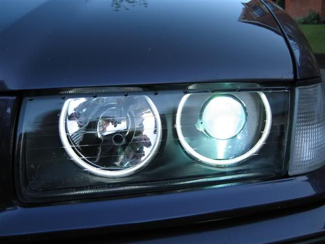 Bmw e36 headlight shrouds #6