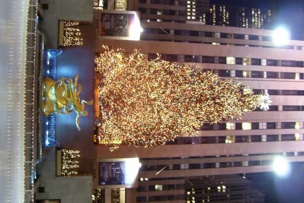 2005 Rockefeller Center Christmas tree on evening of 12/23/2005