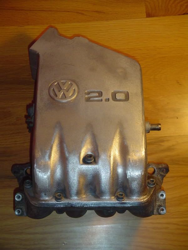 FS OBD1 2.0 Intake manifold, upper and lower, partially polished VW