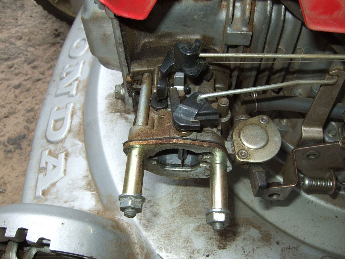 Carburetor adjustment honda lawnmower