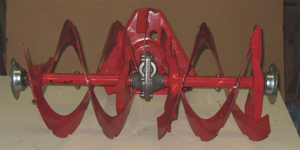 Rebuilding an MTD snowblower auger differential