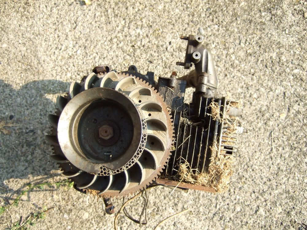 Old Tecumseh flywheel