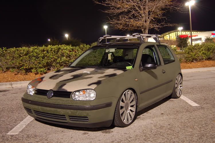 flat green jetta