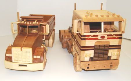 DIY Wooden Truck Model Plans Download | freepdf