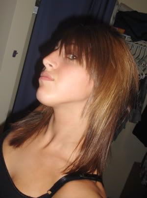 Platinum Blonde Hair With Black Underneath. more of a platinum blonde