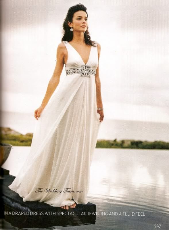 grecian style wedding dresses