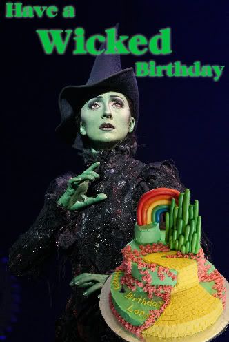 Happy Birthday Elphaba!!!