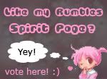 Please Vote for My Spirit Page! ^^,