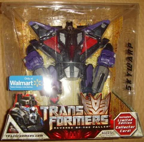 In Package Pics of ROTF Ramjet & Skywarp