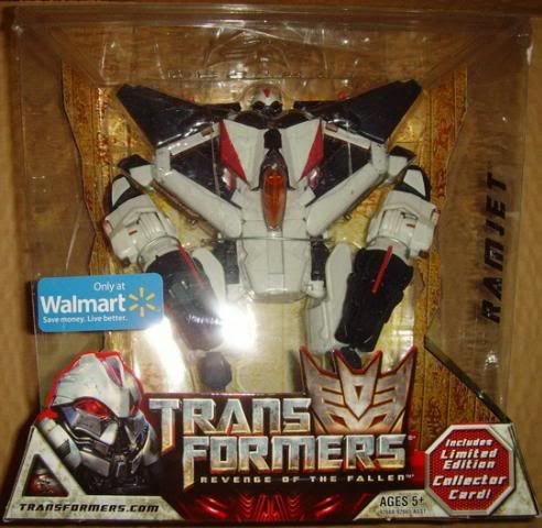 In Package Pics of ROTF Ramjet & Skywarp