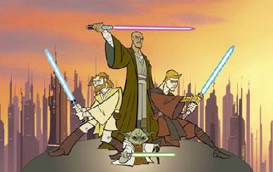 Anakin - a bit less creepy when animated Clone Wars