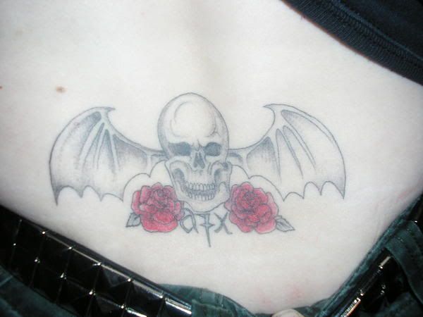 death bat tattoos. death bat tattoos. it was