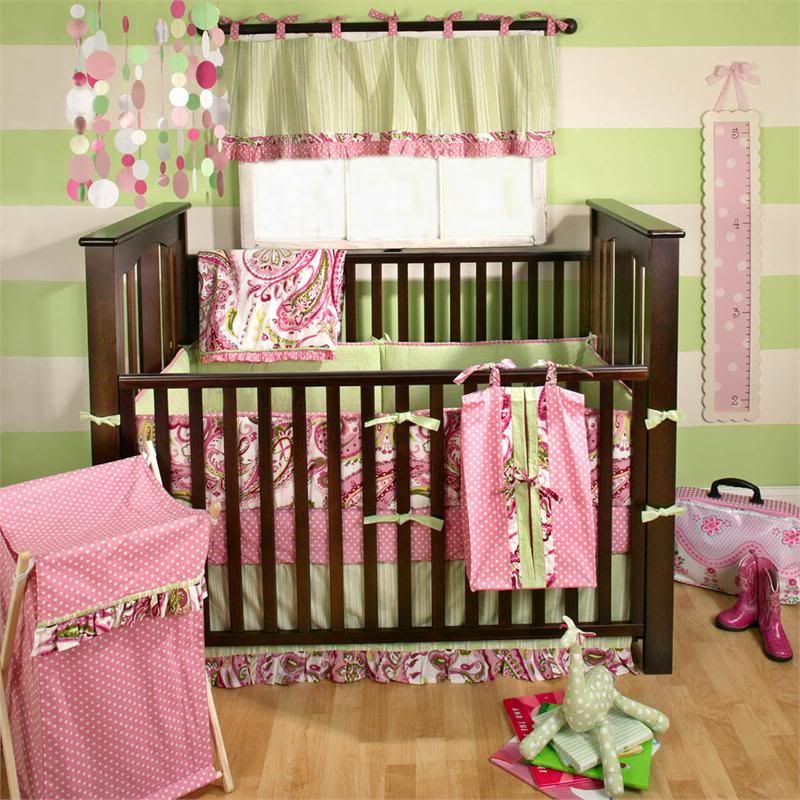 Pink and green nursery...paint color? BabyCenter