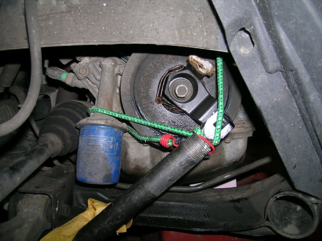 Honda crank pulley bolt broke #6