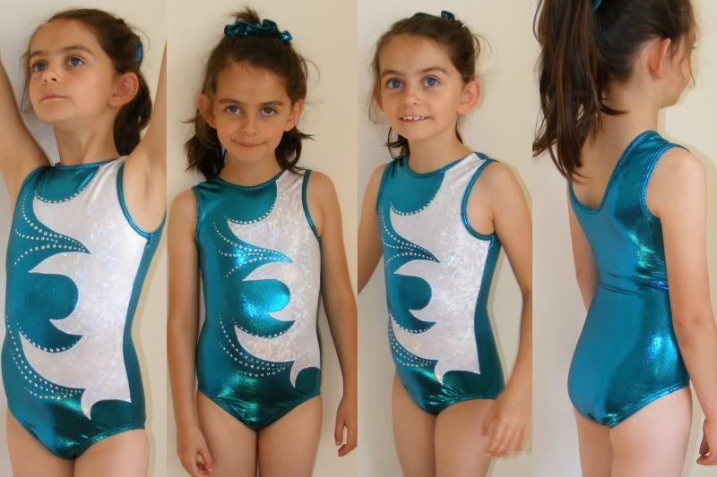 All Size Colours Gina Gymnastics Leotard Foil Hologram Diamante 26 28