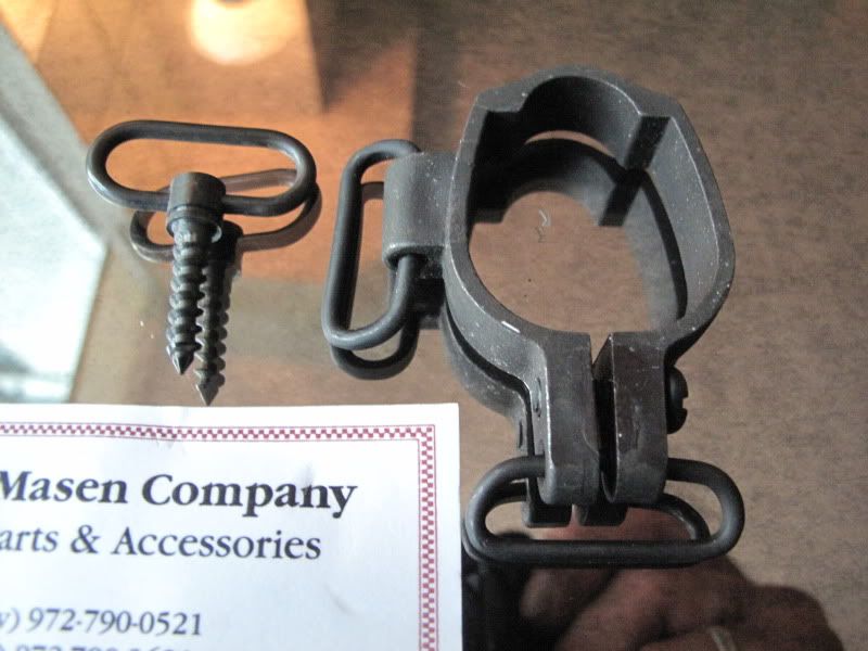 Ruger 10 22 Sling Swivel Barrel Band Attachment 10/22 Black MADE IN THE