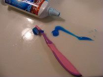 The toothpaste