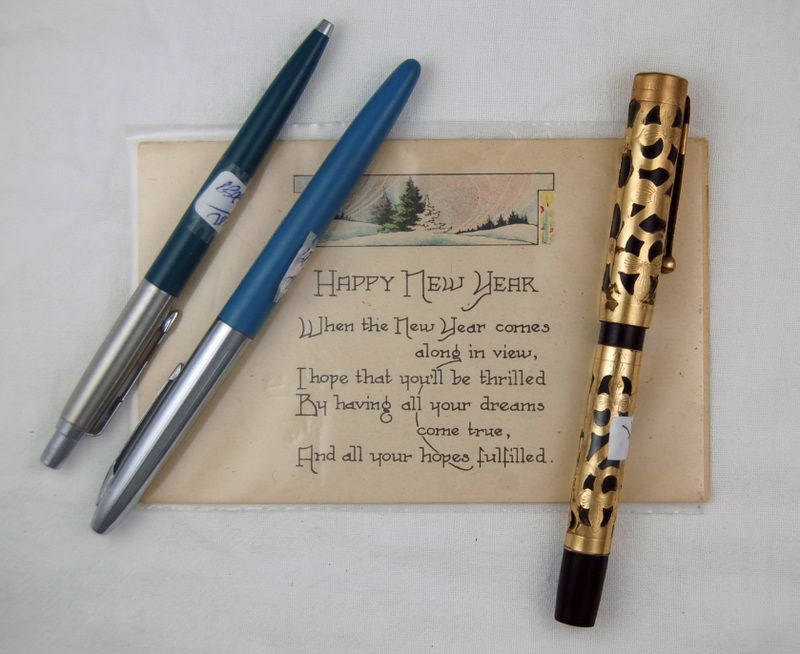 Eclipse Gold Filigree Fountain Pen « Fountain Pen Restoration