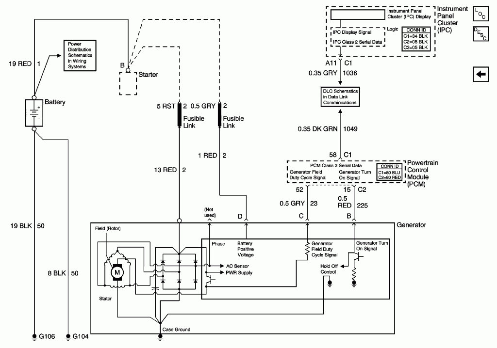 Need The Wiring Diagram For A 2002 Zo6 Alternator