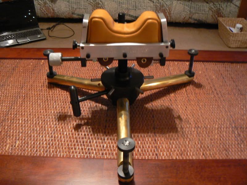 my new rest setup Rimfire Central Firearm Forum