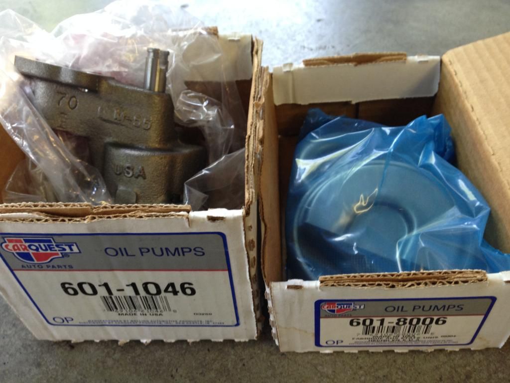 Melling M55 oil pump/pickup Team Chevelle