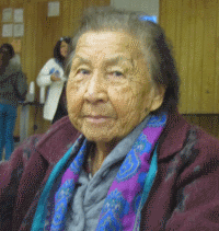 Marie Randall, Marie Brush Breaker Randall, Oyate Akitapi Win - Nation Woman, who lives on the Pine Ridge Reservation in the small hamlet of Wanblee, South Dakota