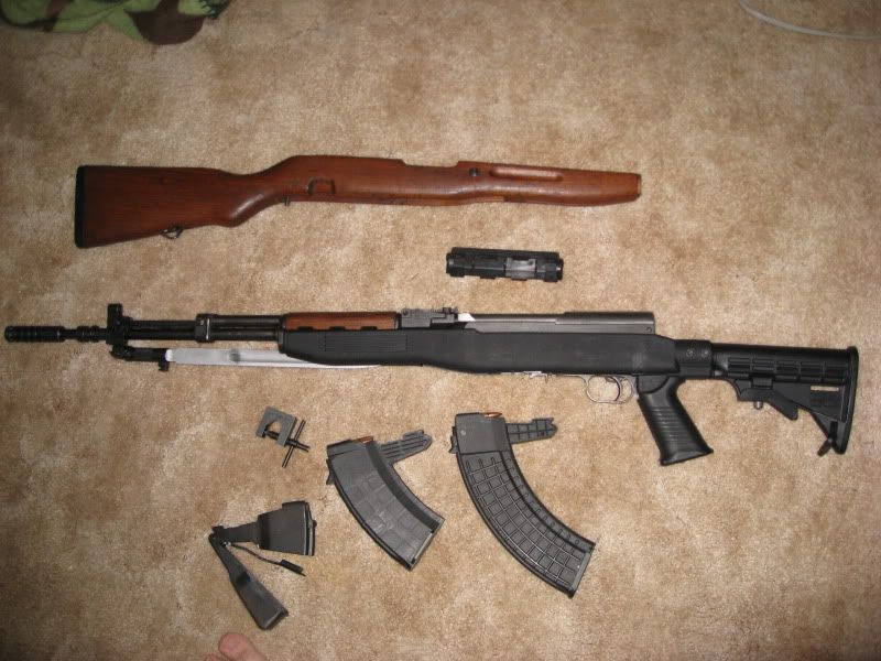 Sks T6 Stock