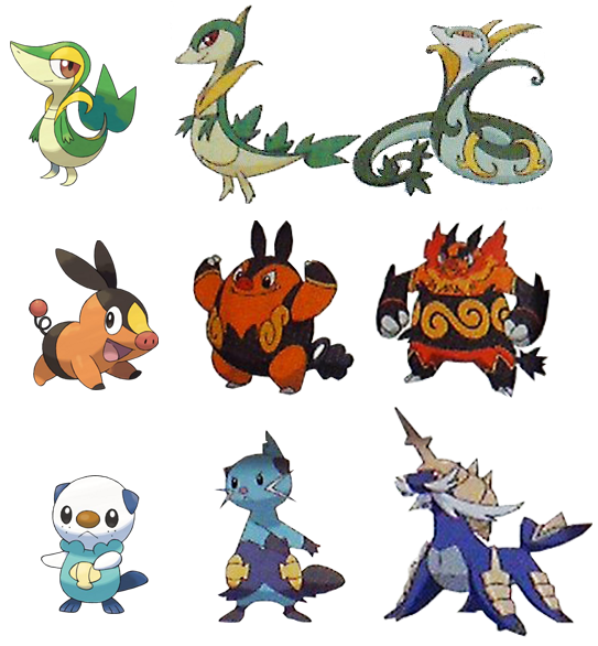 of New Pokémon Black/White Scans | The Ninja ) theme pokedex list