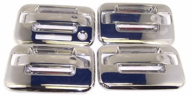 f150 truck cover. ONE SET OF 4 CHROME DOOR HANDLE COVERS - FORD F150 2004-09 (4 DOOR,