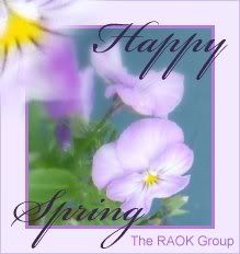 Happy Spring From RAOK