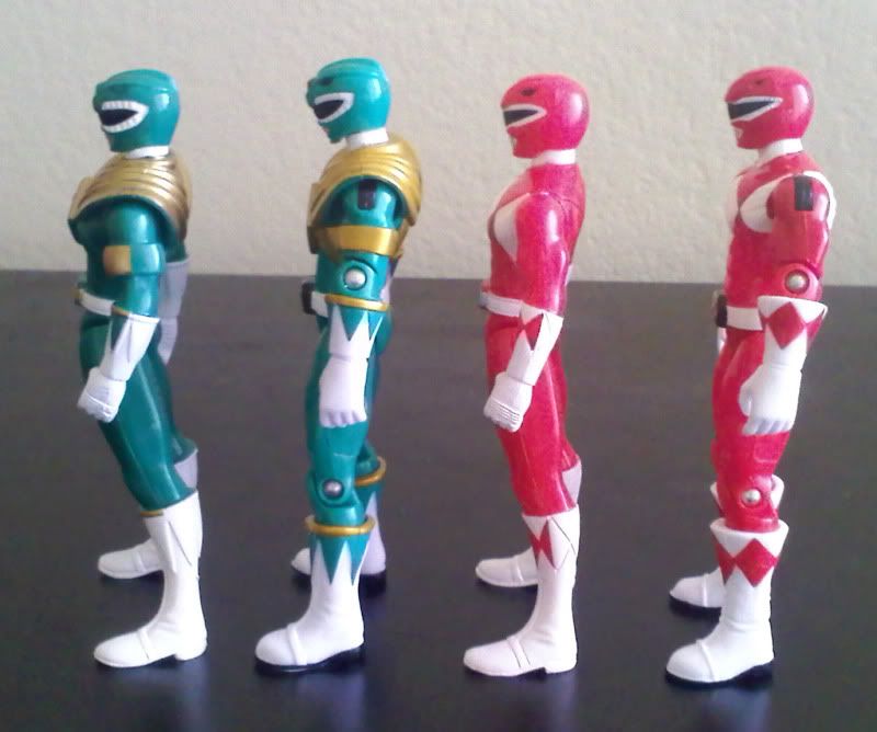 mighty morphin power rangers 2010 toys