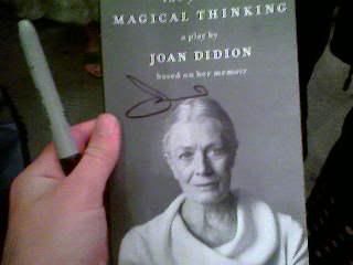 re: DRS's JERSEY BOYS and MAGICAL THINKING (closing) reviews