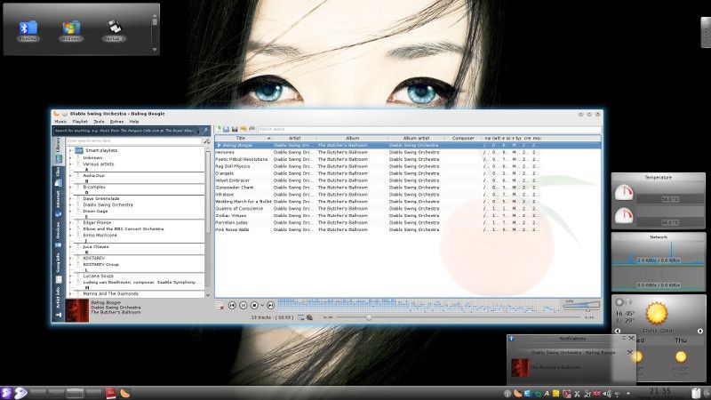 Clementine music player Clementine music player