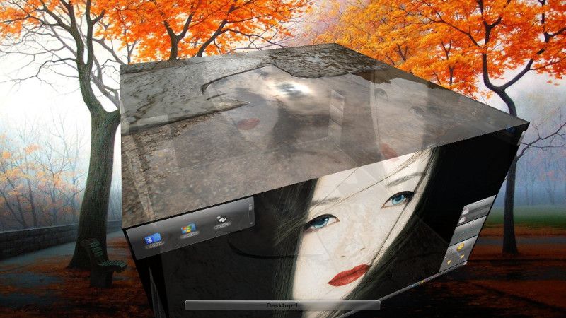 KWin Desktop Cube KWin Desktop Cube