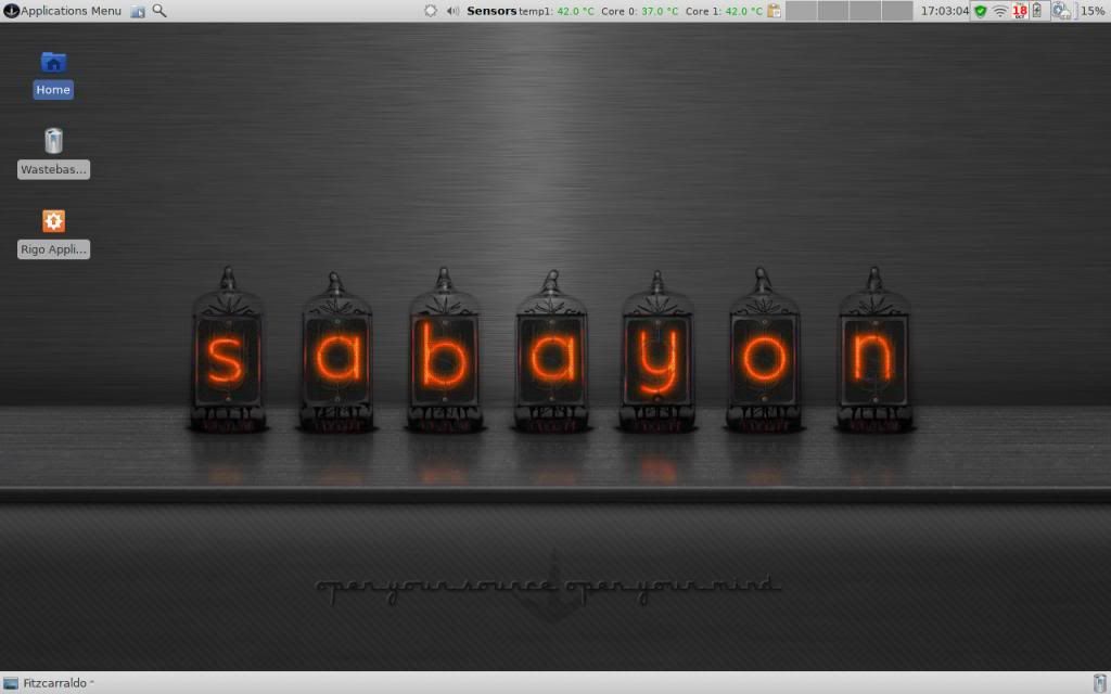 Xfce Desktop on my Acer Aspire 5920 laptop running Sabayon ~amd64 Xfce Desktop on my Acer Aspire 5920 laptop running Sabayon ~amd64