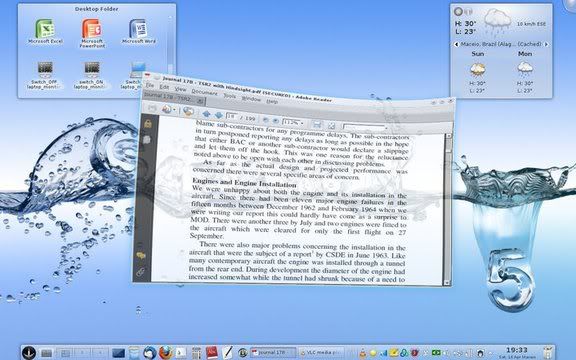 KDE 4.6.2 Desktop Effects - Wobbly Windows KDE 4.6.2 Desktop Effects - Wobbly Windows