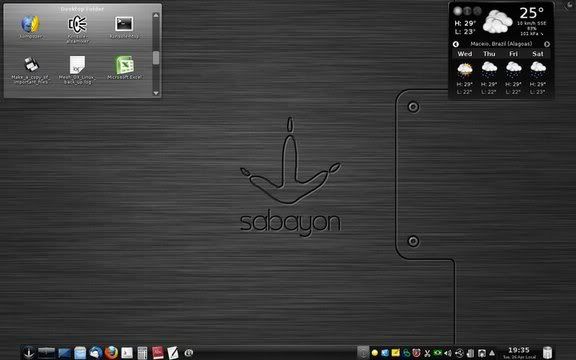 KDE 4.6.2 with Compiz Desktop KDE 4.6.2 with Compiz Desktop