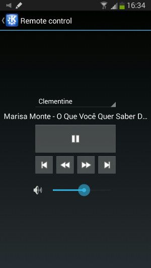 KDE Connect - Remote control