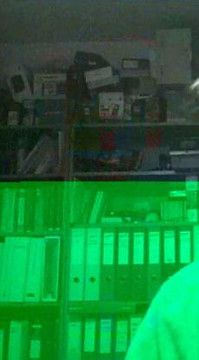 Snapshot 3 - Extract of received video image in Skype after I launched guvcview again