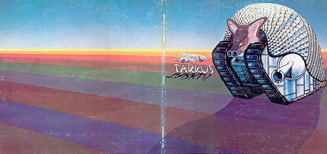 Tarkus front and back cover