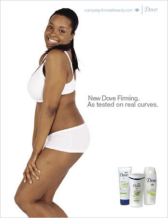 Dove's firming lotion