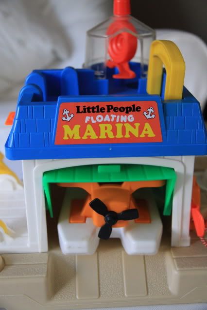 Anne's Odds and Ends: Fisher Price Fridays - Little People Floating Marina