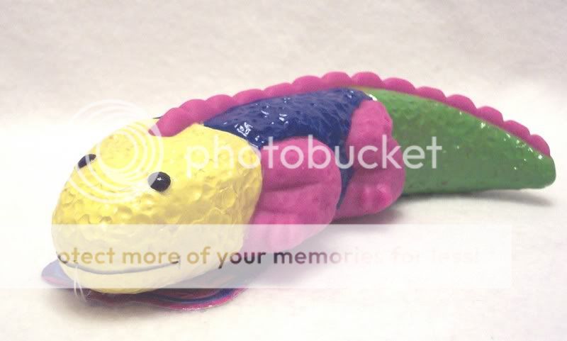 Multipet Vinyl LIZARD dog toy pet toy squeaker puppy  