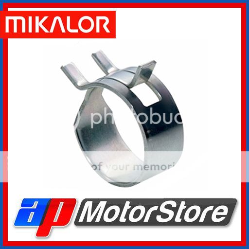 Mikalor W1 Self Clamping Spring Band Type Constant Tension Fuel Hose Clip Clamp