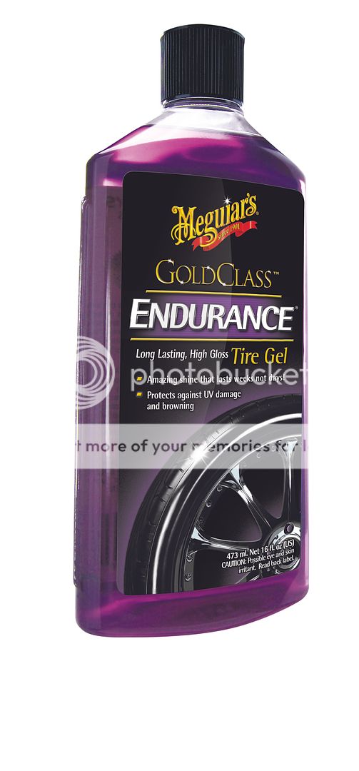 New Meguiars Endurance High Gloss Tyre Gel Wheel Tyre