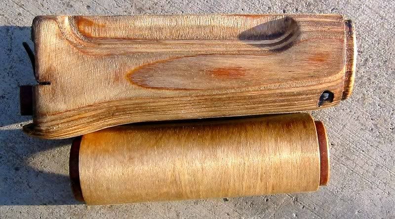 Stripping shellac from handguards? | AK Rifles