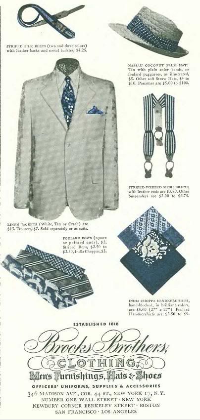 1940s Brooks Brothers | Men's Clothing Forums