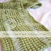 tunisian 'drop stitch' scarf